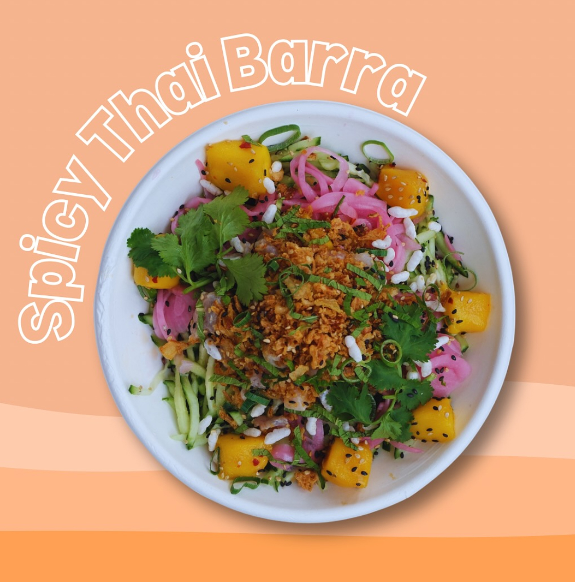 Spicy Thai Barra Bowl Finn Poke